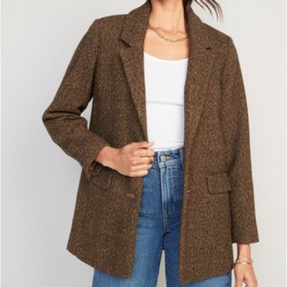 NWT Old Navy Soft-Brushed Oversized Blazer